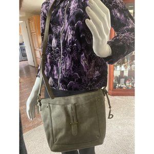 Aged Green Color Born Concept Purse New Without Tags